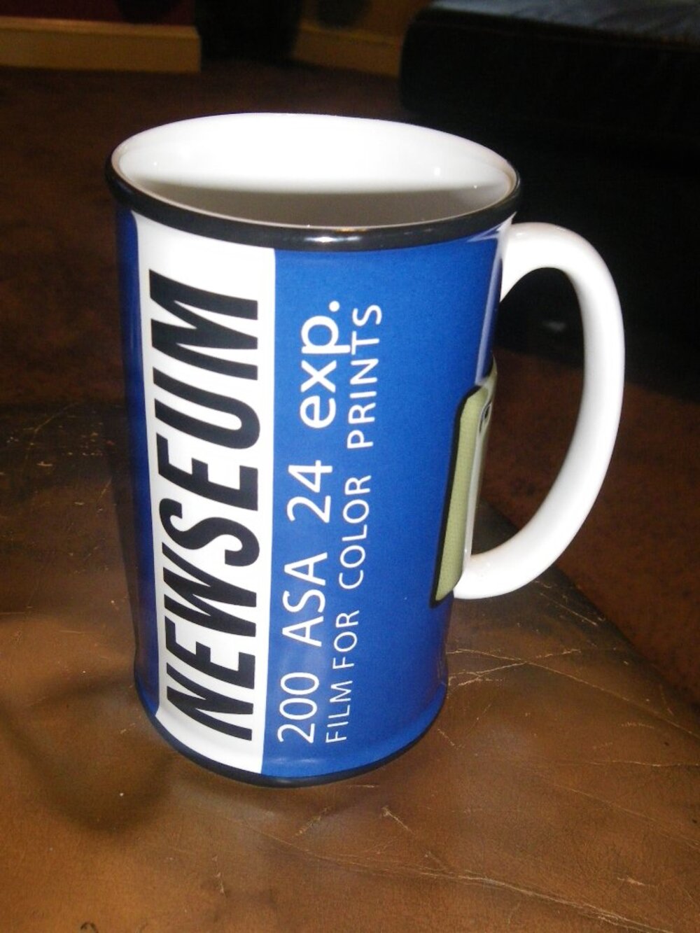 2007 NEWSEUM 200 ASA 24 exp. Film For Color Prints Tall Coffee Tea Mug